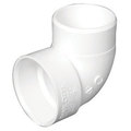 Charlotte Pipe And Foundry ELBOW ST 90 PVC DWV 2"" PVC003330800